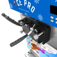 Machine à glace italienne de comptoir 2 parfum + 1 mix 2400 watts - Bilecan  - Machines à glaces italiennes