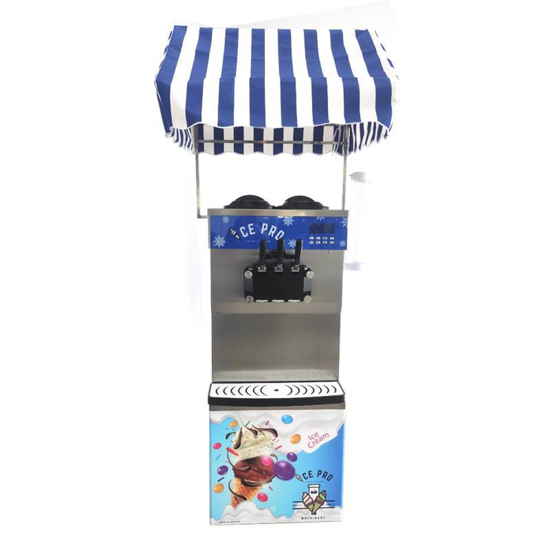 Machine à glace italienne comptoir 3 parfums | Machines à glaces & granitas | ICE PRO